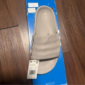 adidas Adilette 22 Slides Light Brown Men's HQ4670  Sz 11
